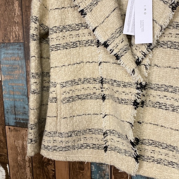 IRO 19W mohair Paris, France snap button blazer jacket - Picture 3 of 16